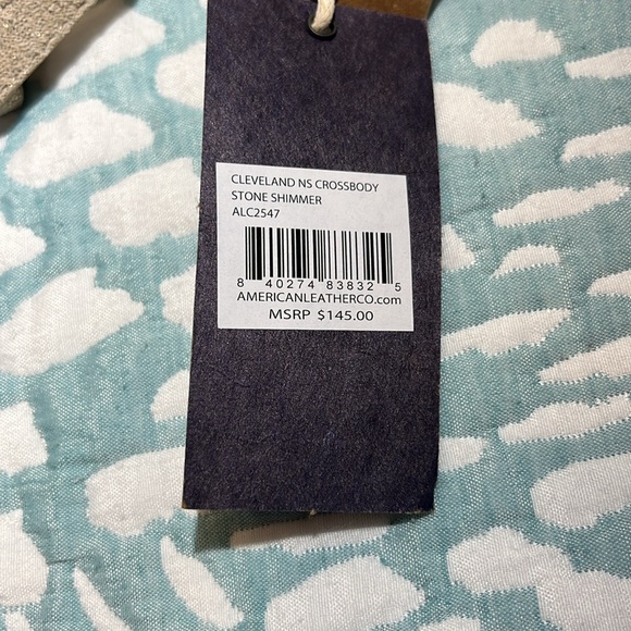 NWT AMERICAN LEATHER CO. CROSSBODY PURSE - Picture 13 of 15